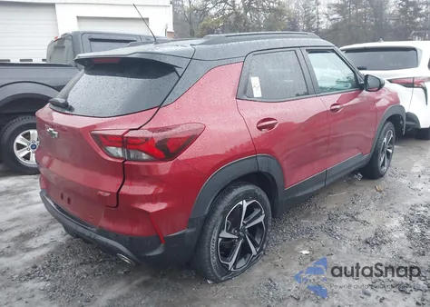 2021 Chevrolet Trailblazer Awd Rs из США, поврежденный, VIN KL79MUSL5MB060163